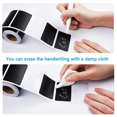 thumbnail image 4 of 10Roll Chalkboard Labels, Waterproof Black Sticker Label, A Roll 300Pcs Stickers for Storage Bins, Bottle, Office, 4 of 7