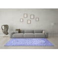 thumbnail image 3 of Ahgly Company Indoor Rectangle Persian Blue Traditional Area Rugs, 2' x 4', 3 of 4