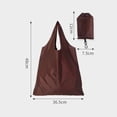thumbnail image 4 of Large Capacity Storage Bag Foldable Shopping Bag with Reinforced Handle Large Capacity Waterproof Multipurpose Reusable Grocery Bag Holder Tote Bag, 4 of 7