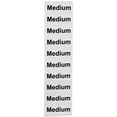 thumbnail image 3 of Autocollants en Bande de Taille Moyenne Transparents 1,25 x 5 Pouces de Large 125 Paquets InStockLabels.com, 3 of 7