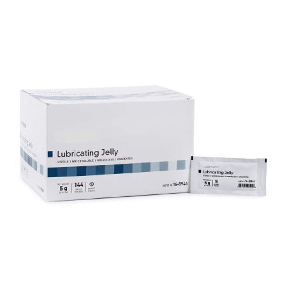 Case of 864 Lubricating Jelly. Medical Lubricants. Lubricant jelly in 5