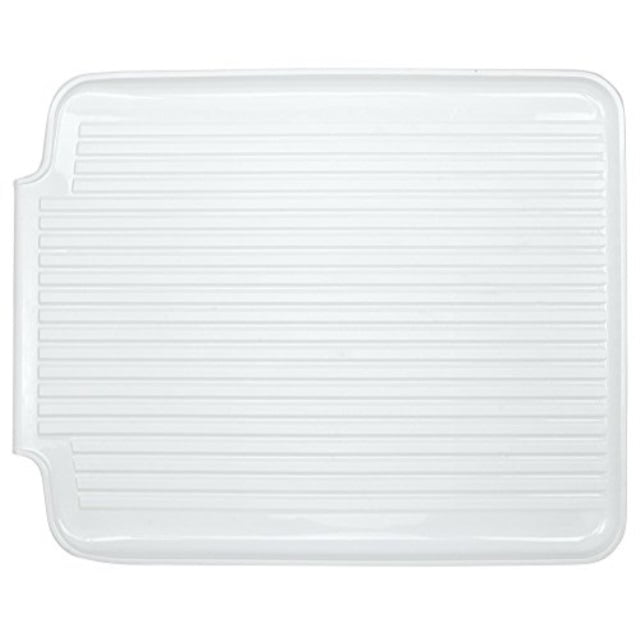 better houseware 1480/w large dish drainer board, white