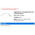 thumbnail image 2 of Engine Oil Line - Compatible with 1978 - 1979 Porsche 930, 2 of 2