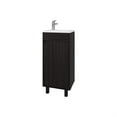 thumbnail image 5 of FM FURNITURE Quartzsite Bathroom Vanity with Integrated Sink and Faucet Wengue, 5 of 7