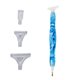thumbnail image 4 of Pluma de pintura de diamantes de imitación 5D punta de bordado de cristal herramienta de pintura a lápiz, azul claro yuarrent HA001825-01, 4 of 6