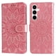 thumbnail image 2 of Funda tipo cartera GANGXUN para Samsung Galaxy A35 , diseño girasol, cuero PU, soporte, cierre magnético, tarjetero, 2 of 5