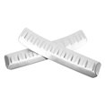 thumbnail image 4 of Placa protectora interior para maletero de parachoques trasero de coche, repuesto de acero inoxidable blanco, 2 uds., para Fit 2020-2021, 4 of 14