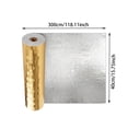 thumbnail image 3 of Removable Wall Panels 118.11 x 15.75 Inch for Home Decor, Peel and Stick Thick Wallpaper Roll Gold, Self Adhesive Wall Coverings for Hotel Ceiling and Decorative, Wallpaper, 3 of 8