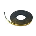 thumbnail image 4 of LC LICTOP 1 Roll 32.81ft Door Weather Strip Soundproof Seal Strip Air Conditioning Seal Strip Self Adhesive, 4 of 6