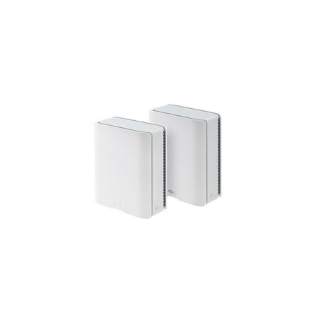 ASUS ZenWiFi BT10 Tri-band WiFi 7 Mesh, 18 Gbps, 6000 sq.ft (2pk), Dual 10G Ports, Security and Parental Controls Included, Smart Home Master SSIDs, 4G & 5G Mobile Tethering