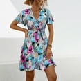 thumbnail image 4 of Robe d'Été pour Femmes 2024 Mode Grande Taille Imprimée 50 % de Réduction!, 4 of 8