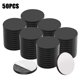 thumbnail image 5 of Discos magnéticos redondos multiusos para refrigerador, bricolaje, construcción, manualidades, oficina (50 piezas), 5 of 5