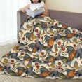 thumbnail image 6 of Fuzoiu Multi-Colored Roosters Print Ultra-Soft Micro Fleece Blanket,All Seasons Flannel Throw, Lightweight Blanket for Bed, Sofa, Couch, Movie Night, Camping, and Travel-40"x30", 6 of 7