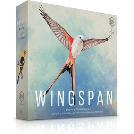 Wingspan by Elizabeth Hargrave - A Relaxing Strategy Board Game About Birds, from Stonemaier Games