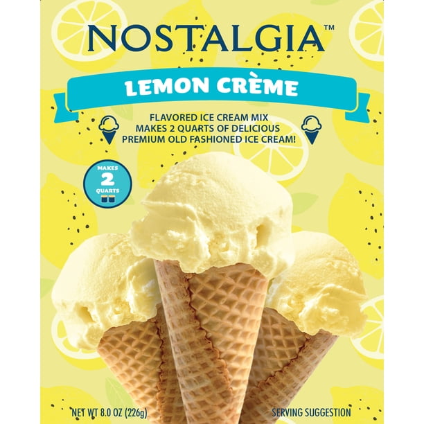 Lemon Crme Ice Cream Mix | Baking mixes for - Walmart Business