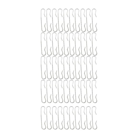 WLPZXP 50Pcs Heat Cable Roof Clips Prevent Snow and Ice Damage Icing Cable Clips Style A