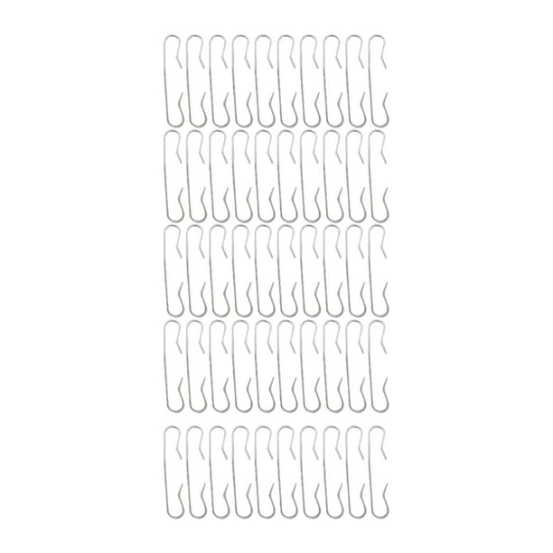 50 clips para cables de calefacción de techo, de acero inoxidable, resistentes y fáciles de instalar. Estilo A