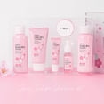 thumbnail image 3 of LAIKOU- Set de cuidado de la piel JAPAN SAKURA Sets de regalo de belleza para mujeres Kit de cuidado de la piel con limpiador, t&oacute;nico, loci&oacute;n, suero,, 3 of 8