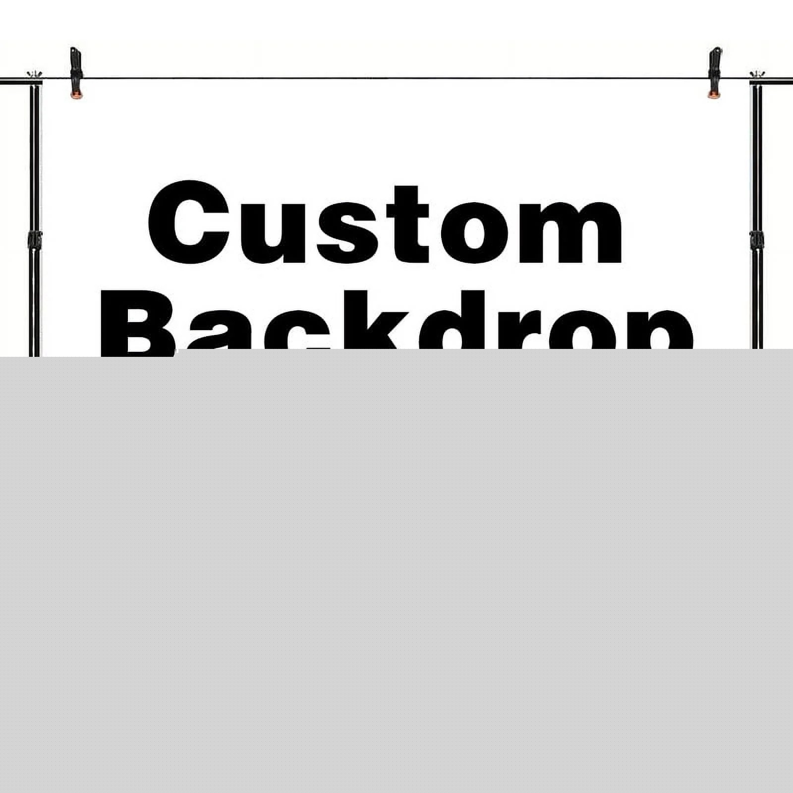 Custom Backdrop 10 x 8 ft ，Personalized Birthday Background, Upload Picture Text Banner for Event Birthday Baby Shower Bridal Shower Party Photography Supplies Decor