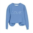 thumbnail image 4 of breaise Girl Boy Long Sleeve Tops Kids Crewneck Sweatshirts Soft Solid Pullover for Girls Boys Loose Sweatshirt, 4 of 7