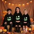 thumbnail image 5 of Boys Glow in the Dark Ghost Cape Ghost Face Costume Halloween Party Clothes Kids Halloween Costumes Girls Size 3-12 Years, 5 of 5