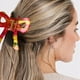 thumbnail image 3 of 1 paquete de pinzas de pelo grandes de 8,5 cm para mujeres y niñas con pelo grueso; pinzas de pelo grandes y coloridas; pinzas de pelo para doble coleta, 3 of 6