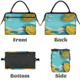 thumbnail image 5 of Herdesigns Tropical Beach Travel Duffle Bag for Women Men, Waterproof Weekender Carry On Bag, Sport Gym Overnight Tote Hospital Personal Item Bag Sea Palm Tree, 5 of 7