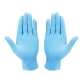thumbnail image 4 of Nitrile Examination Blue Disposable Gloves, 100 Pack Box, Size Large, 4-Mil Thick Durable Strong Multi-Purpose Powder-Free Latex-Free, 4 of 4