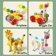 thumbnail image 4 of Kids Tool Set With Tool Box Wooden Building Kit Educational Construction Learning Toys For Boys Girls Ages 3 To 10 Years Fine Motor Skills Development, 4 of 8