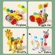 thumbnail image 3 of Juego de herramientas de madera | Kit de construcción y construcción de bricolaje | Juguete de aprendizaje educativo con caja de herramientas | Desarrollo de la motricidad fina | Madera natural, 3 of 7