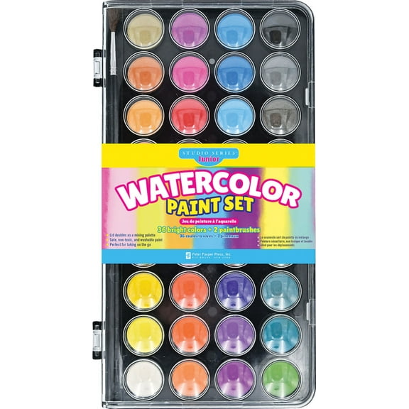 Studio Series Junior Watercolor Paint Set (Set of 36) (Other)