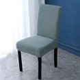 thumbnail image 2 of Chair Covers for Dining Room Set of 2 Brown Chairs Covers Kitchen Chair Covers, 2 of 6