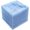 Blue, variant on 200 Pcs Blue Disposable Dessert Plates with Forks- 6" Cake Plates and 5.7" Plastic Forks for 100 Guests, Party & Wedding Appetizer Set