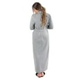 thumbnail image 4 of MeMoi Women's Cotton Blend Heavy Quilted Full-Length Robe - Womens - Female, 4 of 6