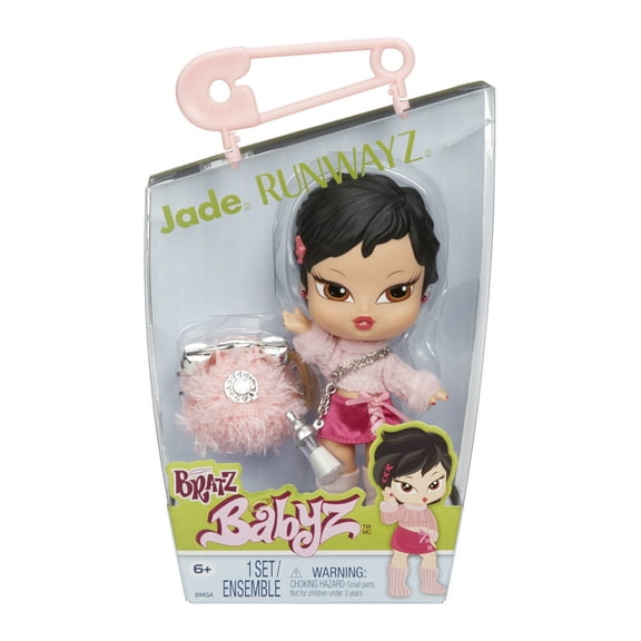 Bratz Babyz Runwayz Jade Collectible Fashion Doll with Real Fashions