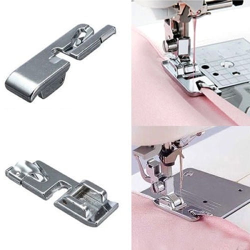 FATO. Rolled hem foot for Brother Janome Singer Silver Bernet Sewing  Machine Accessories Tools : : Home & Kitchen