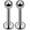 2PCS-3mm*1.2*6mm, variant on 2-6PCS 16g G23 Titanium Labret Monroe Lip Tragus Cartilage Earring Ring Stud Piercing Jewelry 6mm 8mm 10mm