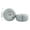 0.79in, Silver Grey, variant on Beach Cart Wheels - 9'' Balloon Beach Sand Tires, Grey Inflatable Beach Wheels (0.87in, Grey)