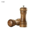 thumbnail image 2 of Bueautybox 2PCS Professional Salt and Pepper Grinder Set – Premium Wooden Salt and Pepper Shakers Spice Mill Adjustable Coarseness, 2 of 7