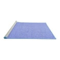 thumbnail image 2 of Ahgly Company Machine Washable Indoor Rectangle Oriental Blue Industrial Area Rugs, 6' x 9', 2 of 4
