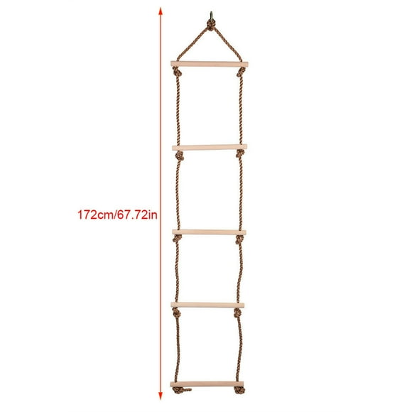 Climbing Ladder, Climbing Rope Ladder 53.15in Kids Climbing Ladder, For Girls Outdoor Indoor Boys