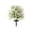 S White/20 in, variant on AYktou Artificial Flowers Topiary Ball Trees for Outdoors, 22 Inch Artificial Boxwood Violet Bush Decor, UV Resistant Faux Shrubs with Ground Spikes, Faux Shrub Pot Plants for Porch Garden Decor
