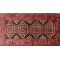 thumbnail image 1 of Ahgly Company Indoor Rectangle Traditional Cherry Red Persian Area Rugs, 4' x 6', 1 of 6