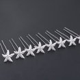 thumbnail image 5 of 20Pcs Sea Star Shape Hair Rhinestone Delicate U Shape Hairpins Jewelry Decoration for Bride Wedding, 5 of 5