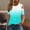 Mint Green, variant on Womens Cold Shoulder Tops 2024 Summer Trendy Gradient Dressy Casual T-Shirts Crewneck Ladies Going Out Tunic Blouses