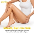 thumbnail image 3 of Cera depilatoria suave con miel Zenia 396 g, 3 of 7