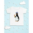 thumbnail image 3 of Cute Penguin With Ice Cream T-Shirt Infant -Image by Shutterstock,  6 Months, 3 of 4