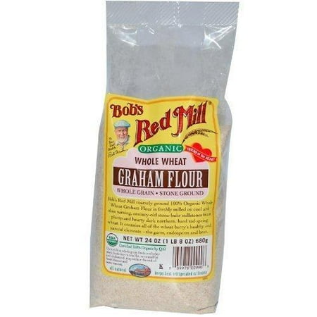 Bobs Red Mill Organic Graham Flour, 24-Ounce - Walmart.com