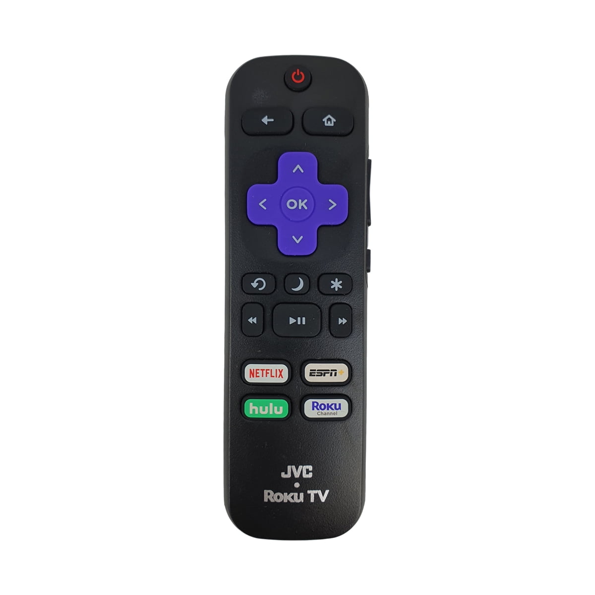 Restored Genuine JVC 101018E0067 4K UHD Smart TV Remote w/Netflix, ESPN ...