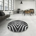 thumbnail image 4 of Ahgly Company Machine Washable Indoor Rectangle Transitional Charcoal Black Area Rugs, 2' x 3', 4 of 7